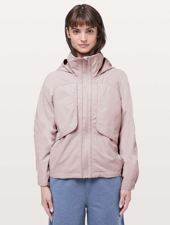 lululemon athletica Jackets & Blazers - Lululemon Always Effortless Jacket - Pink Bliss - Size 10 - Like New